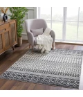 Hauteloom Alamea Black CON 5ft.11in. Square Rug