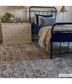 Hauteloom Erez Dark Blue SLLIEREZ890 6ft.7in. Round Rug