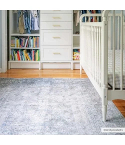 Hauteloom Gael Blue SLLIGAEL883 6ft.7in. Round Rug