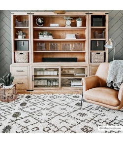 Hauteloom Godalming Charcoal GOD 9ft.2in. x 12ft. Rect. Rug