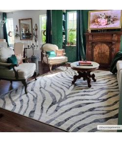 Hauteloom Ecorse Taupe ECOR 8ft.10in. x 12ft.3in. Rect. Rug