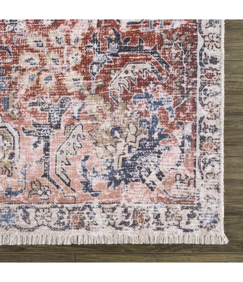 Hauteloom HOLI Burgendy HOL2303 2ft.7in.x10ft. Rect. Rug