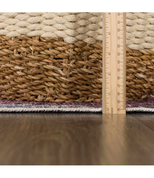 Hauteloom HOLI Burgendy HOL2303 2ft.7in.x10ft. Rect. Rug