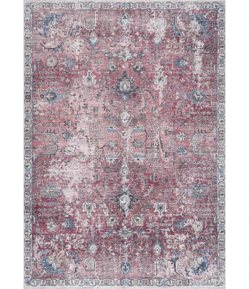 Hauteloom HOLI Burgendy HOL2303 2ft.7in.x10ft. Rect. Rug