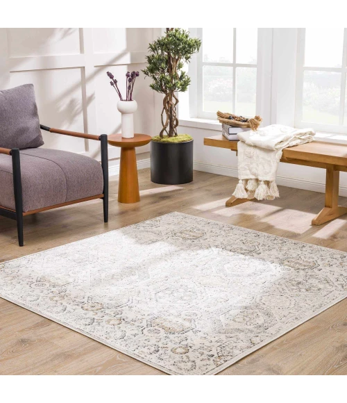 Hauteloom Parkerfield Charcoal PRKRF 5ft.3in. Round Rug