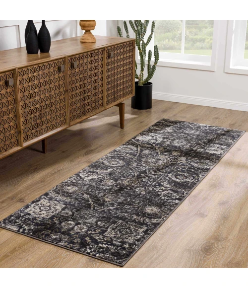 Hauteloom Owatonna Black OWAT 6ft.7in. x 9ft. Rect. Rug