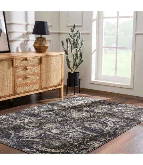 Hauteloom Owatonna Black OWAT 6ft.7in. x 9ft. Rect. Rug