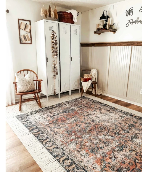 Hauteloom HOLI Peach HOL2305 2ft.7in.x10ft. Rect. Rug
