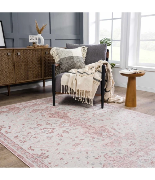 Hauteloom Zora Pink HLEBZORA8A1 6ft.7in. x 9ft.2in. Rect. Rug