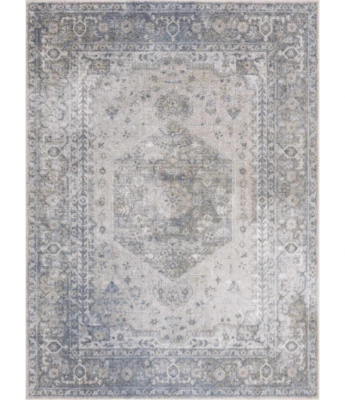 Hauteloom Gael Blue SLLIGAEL883 6ft.7in. Round Rug