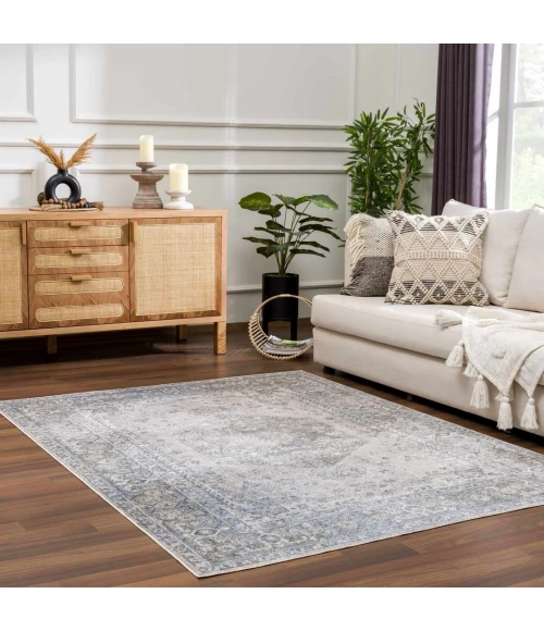 Hauteloom Gael Blue SLLIGAEL883 6ft.7in. Round Rug