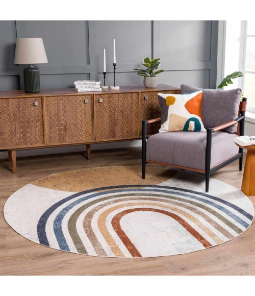 Hauteloom Giza Dark Blue SLLIGIZA890 2ft.7in. x 7ft.3in. Rect. Rug