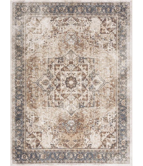 Hauteloom Fang Dark Blue SLLIFANG825 2ft.7in. x 7ft.3in. Rect. Rug