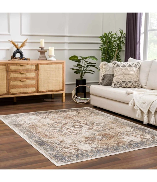 Hauteloom Fang Dark Blue SLLIFANG825 2ft.7in. x 7ft.3in. Rect. Rug