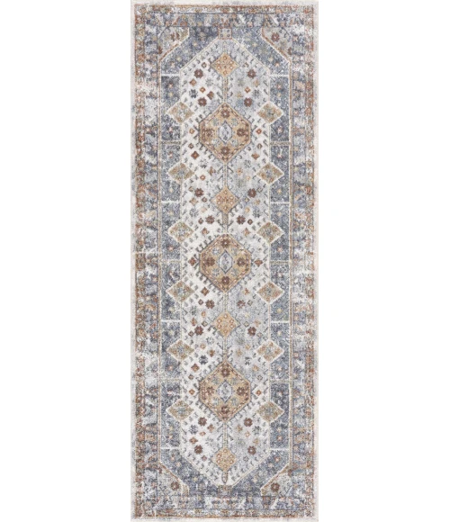 Hauteloom Afya Dark Blue SLLIAFYA890 7ft.10in. x 10ft. Rect. Rug