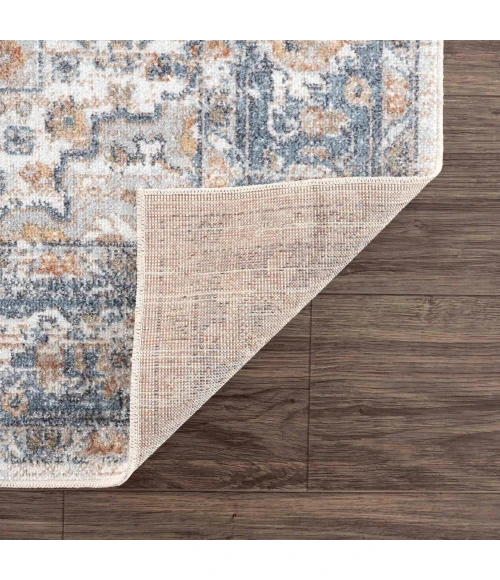 Hauteloom Alamea Peach SLLIEZRI890 6ft.7in. Square Rug