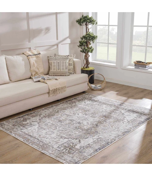 Hauteloom Hera Tan HMABHERAW25 2ft.7in. x 10ft. Rect. Rug