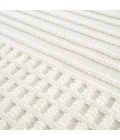 Hauteloom Rhun White SLYBRHUN8A1 7ft.10in. x 10ft.1in. Rect. Rug