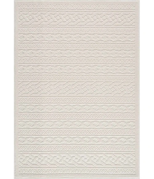 Hauteloom Fadey Off White SLYBFADEYA1 2ft.7in. x 7ft.2in. Rect. Rug