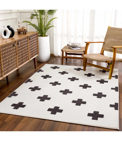 Hauteloom Alamea Black ERA 5ft.3in. x 7ft.3in. Rect. Rug
