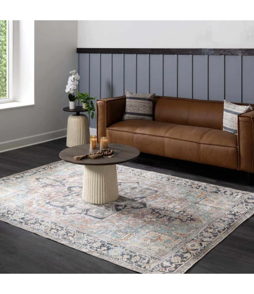 Hauteloom Nisa Seafoam NISA 6ft.7in. x 9ft. Rect. Rug