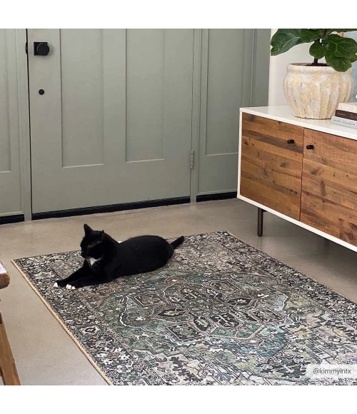Hauteloom Alamea Charcoal MTN 5ft. x 7ft.6in. Rect. Rug