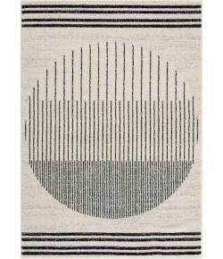 Hauteloom Angus Black ANGUS 7ft.10in. Square Rug