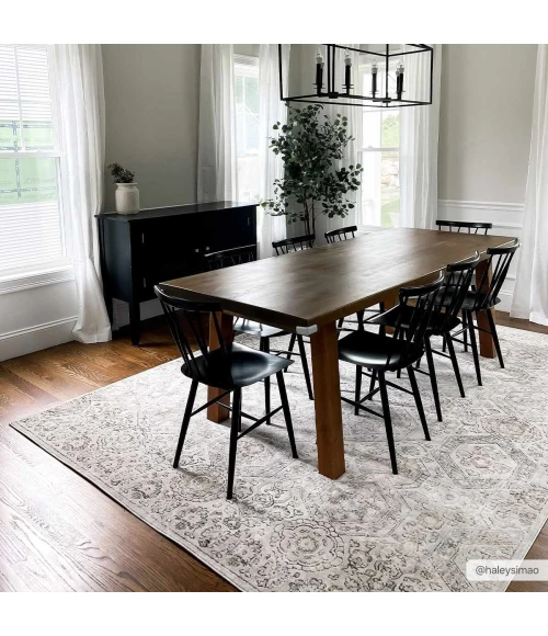 Hauteloom Parkerfield Charcoal PRKRF 5ft.3in. Round Rug