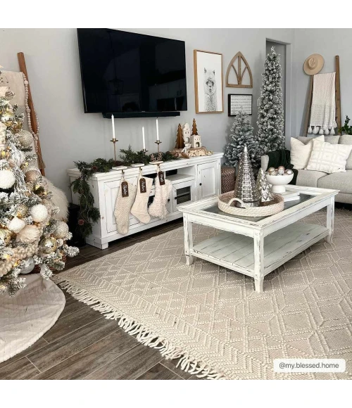 Hauteloom Leonardtown Ivory LNRD 2ft.6in. x 10ft. Rect. Rug