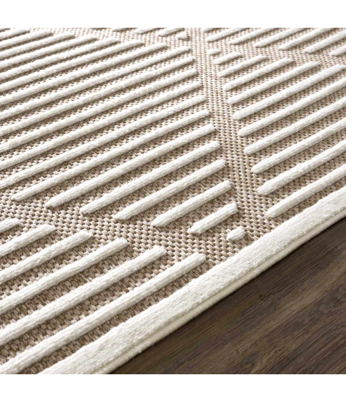 Hauteloom Anah Off White SSAMANAHEA3 6ft.7in. x 9ft. Rect. Rug