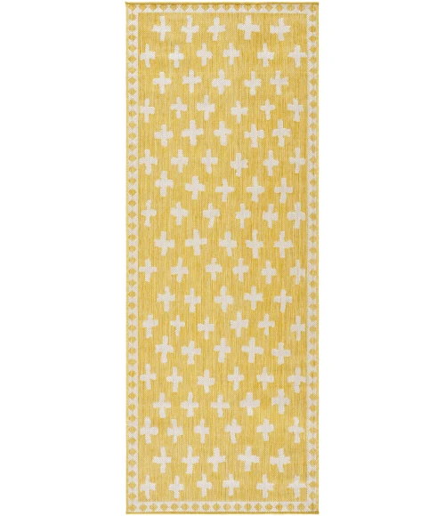 Hauteloom Alamea metallic-gold SLBAKYNA8A7 6ft.7in. x 9ft. Rect. Rug