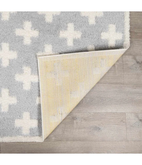 Hauteloom Satu Light Gray, Dark Grey, Cloud Gray, Smoke, Gray SRDGSATU8A3 6ft.7in. x 9ft. Rect. Rug