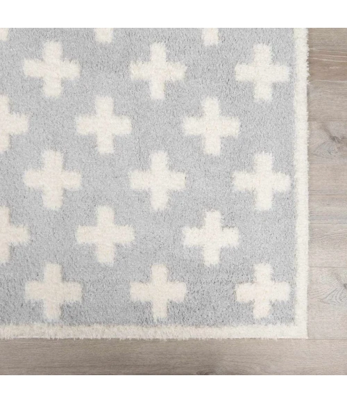 Hauteloom Satu Light Gray, Dark Grey, Cloud Gray, Smoke, Gray SRDGSATU8A3 6ft.7in. x 9ft. Rect. Rug