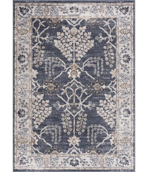Hauteloom Scalby Navy SCALB 7ft.9in. x 9ft.6in. Rect. Rug