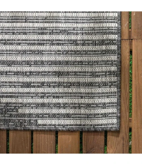 Hauteloom Stephan Charcoal STPPO 7ft.10in. Square Rug