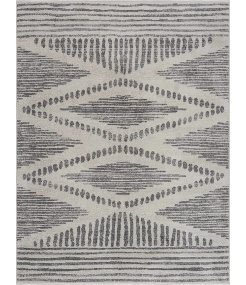 Hauteloom Tigris Grey TGS2327 2ft.7in. x 7ft.3in. Rect. Rug