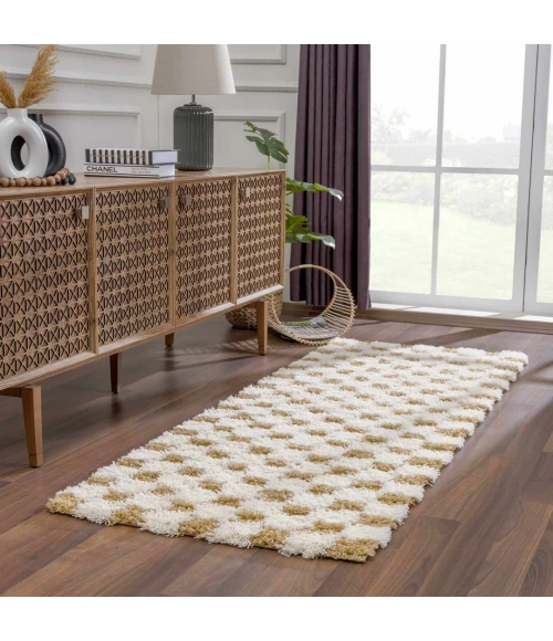 Hauteloom Atira Light Mustard SUSGATIRBA1 2ft.7in. x 10ft. Rect. Rug