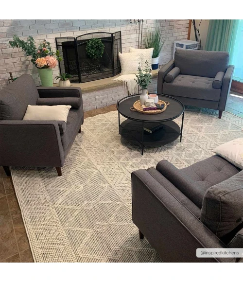 Hauteloom Whittington Dark Gray WH 2ft.6in. x 12ft. Rect. Rug