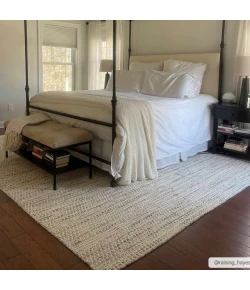 Hauteloom Williford Cream WLLF 8ft. Square Rug