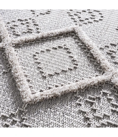 Hauteloom Amaga Charcoal AMAGA 6ft.7in. x 9ft. Rect. Rug