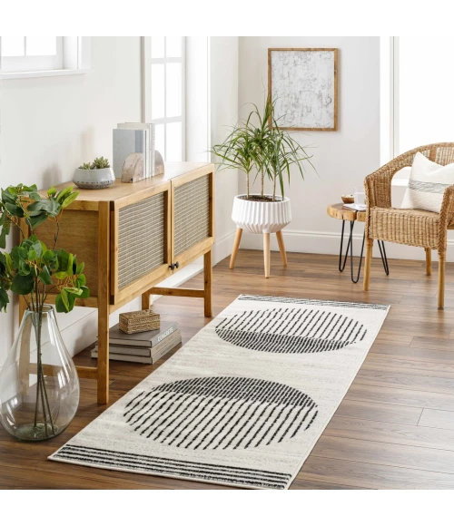 Hauteloom Angus Black ANGUS 7ft.10in. Square Rug