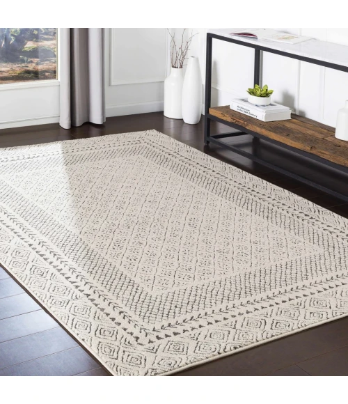 Hauteloom Burdette Charcoal BRDT 5ft.3in. x 7ft.3in. Rect. Rug