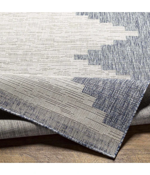 Hauteloom Caluya Blue CALUY 2ft.7in. x 10ft. Rect. Rug