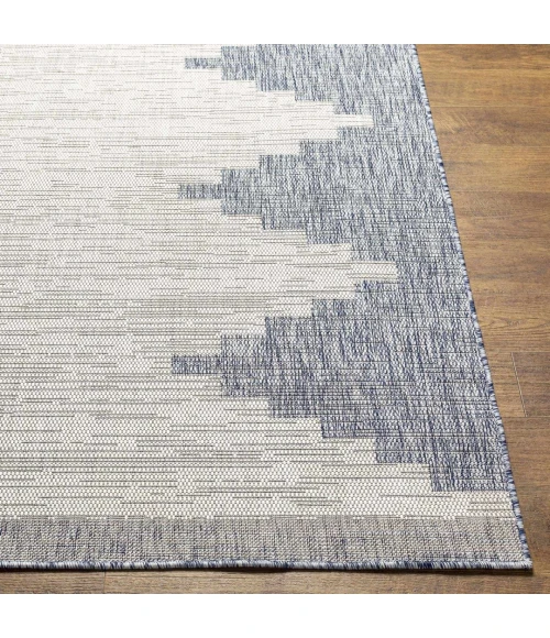 Hauteloom Caluya Blue CALUY 2ft.7in. x 10ft. Rect. Rug