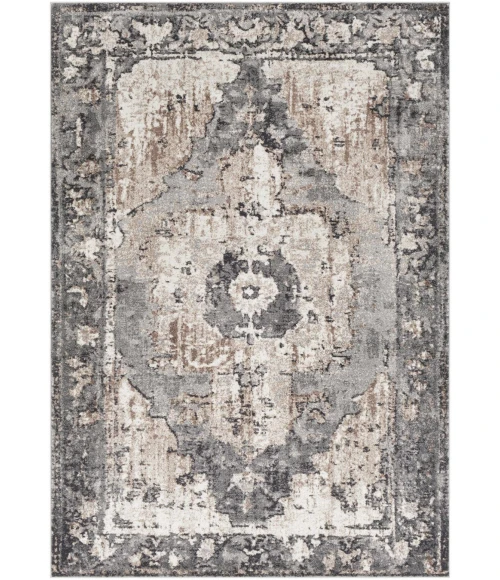 Hauteloom Newalla Charcoal NEWA 6ft.7in. Round Rug