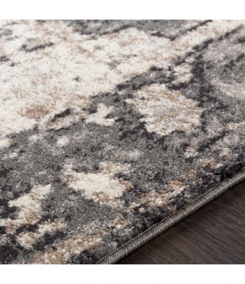 Hauteloom Newalla Charcoal NEWA 6ft.7in. Round Rug