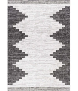 Hauteloom Djugun Black DJU 6ft.7in. Round Rug