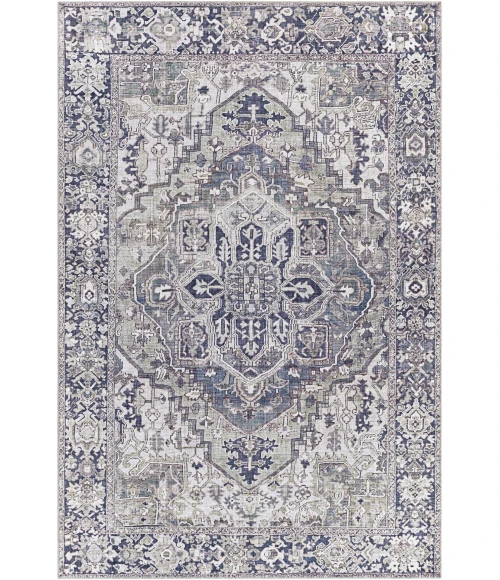 Hauteloom Alamea Charcoal DMNST 3ft.6in. x 5ft.6in. Rect. Rug