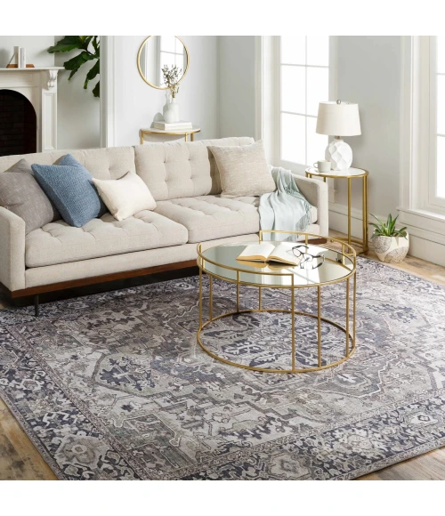 Hauteloom Alamea Charcoal DMNST 3ft.6in. x 5ft.6in. Rect. Rug