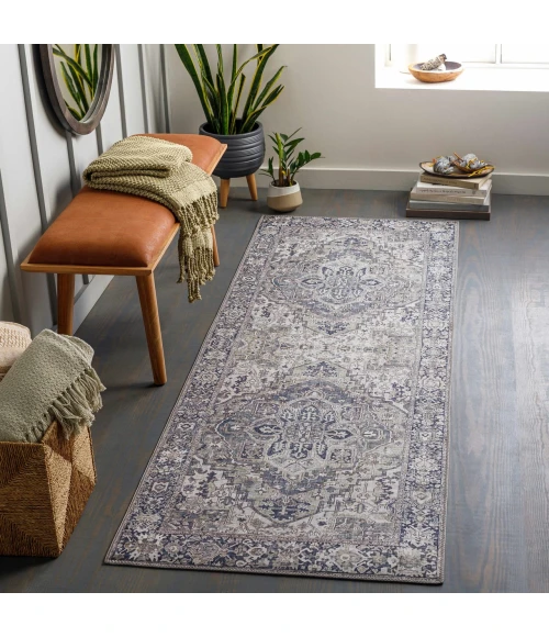 Hauteloom Alamea Charcoal DMNST 3ft.6in. x 5ft.6in. Rect. Rug
